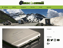 Tablet Screenshot of macbaumi.ch